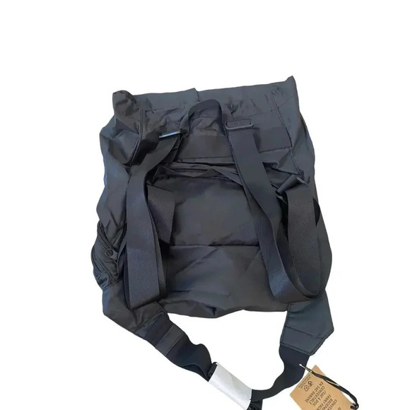 NWT Victoria's Secret Pink Black Fanny Pack Convertible Backpack Combo - Picture 2 of 9